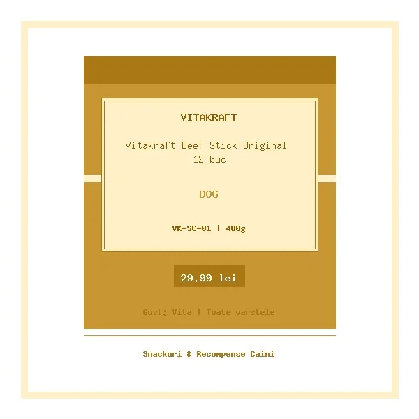 Vitakraft Beef Stick Original 12 buc