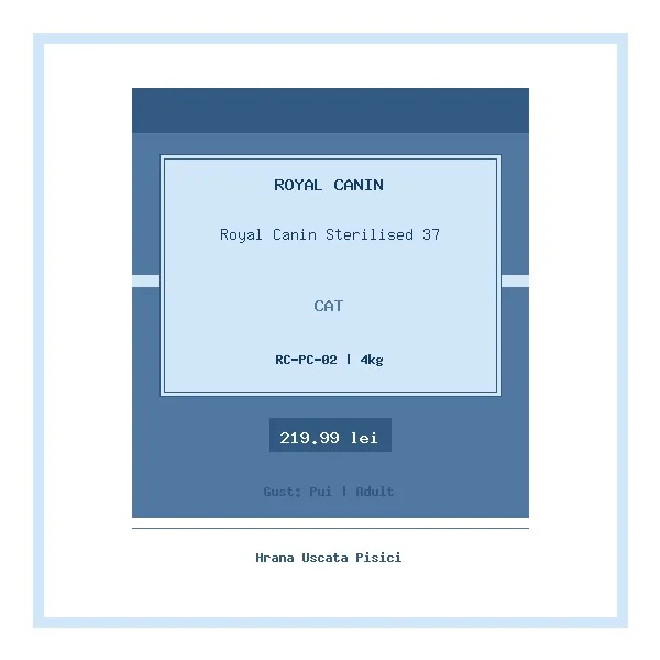 Royal Canin Sterilised 37