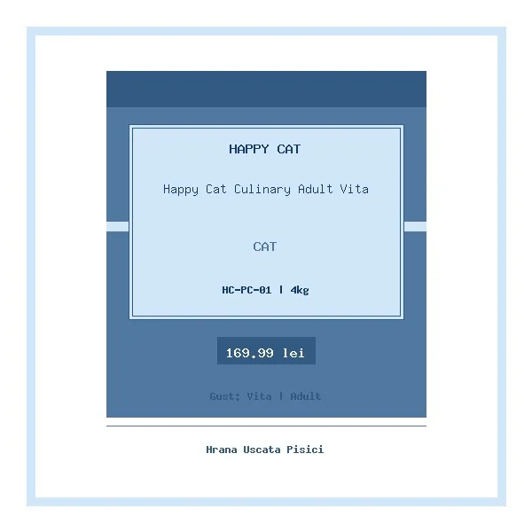 Happy Cat Culinary Adult Vita