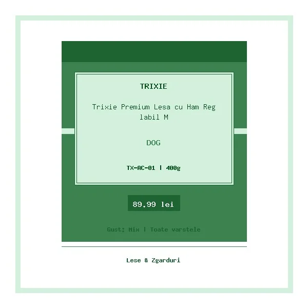 Trixie Premium Lesa cu Ham Reglabil M