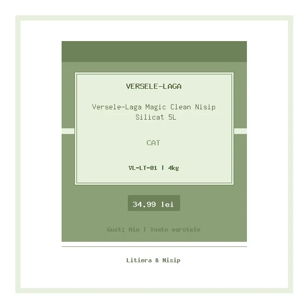 Versele-Laga Magic Clean Nisip Silicat 5L