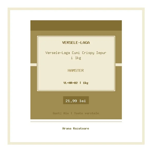 Versele-Laga Cuni Crispy Iepuri 1kg