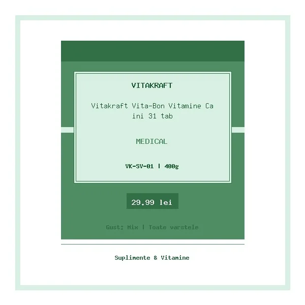 Vitakraft Vita-Bon Vitamine Caini 31 tab