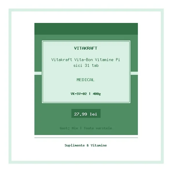 Vitakraft Vita-Bon Vitamine Pisici 31 tab